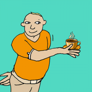Zahl uns einen Kaffee
